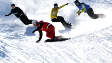 Snowboard Cross Yarışması