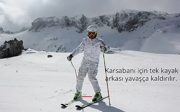 Kayak Dersi - Online Temel Kayak eğitimi - Karsabanı Tekniği Egzersizleri 1