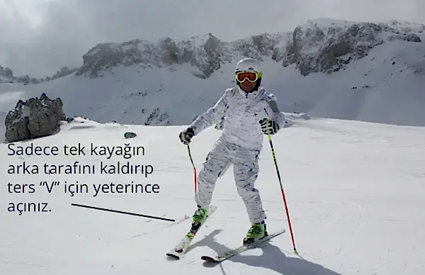 Kayak Dersi - Online Temel Kayak eğitimi - Karsabanı Tekniği Egzersizleri 2